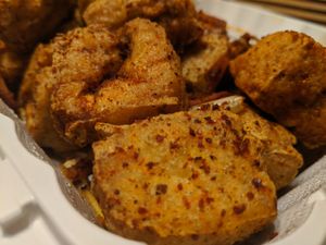 Crispy cumin tofu at The Vegetable Garden in Silver Spring