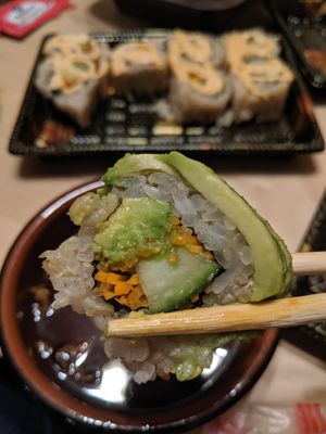 🥑 roll at The Vegetable Garden in Silver Spring