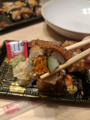 Vegan eel sushi at The Vegetable Garden in Silver Spring