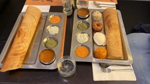 Masala dosa at Krishna Vilas in Eindhoven