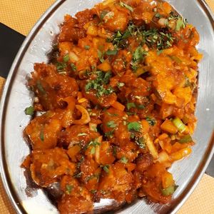 Gobi manchurian (AMAZING!) at Krishna Vilas in Eindhoven