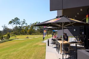 Alfresco seating at Raw Energy Springfield at Claire's Wholesome Kitchen in Springfield Central
