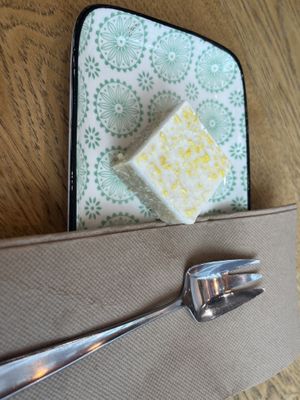 Lemon slice  at Claire's Wholesome Kitchen in Springfield Central