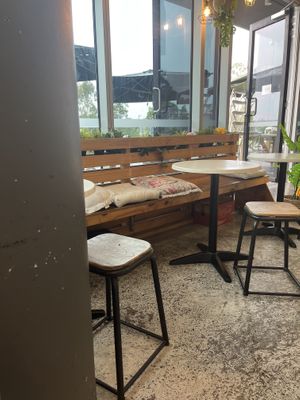 Indoor seating   at Claire's Wholesome Kitchen in Springfield Central