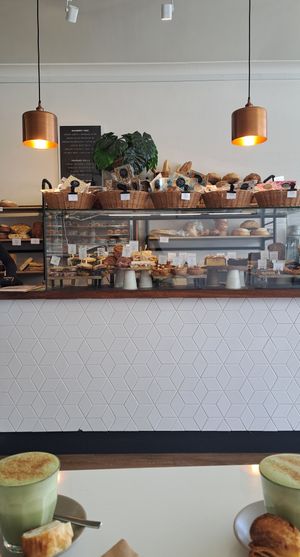 Oatmilk matcha🍵🍵 at Flour Water Salt in Kiama