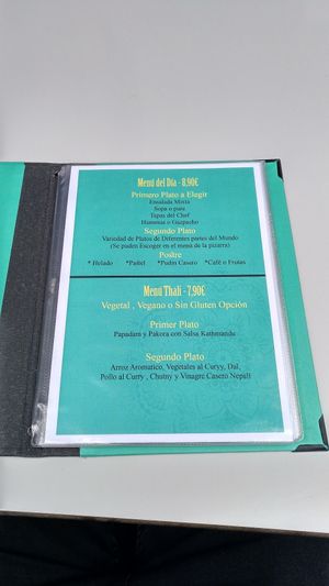 Menú at Sabores del Mundo  in Barcelona