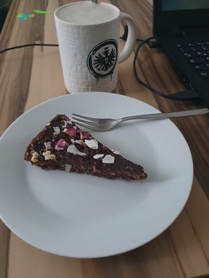 NoBake-Schokoladentarte ohne raffinierten Zucker at Billas Catering & Kuchen in Darmstadt