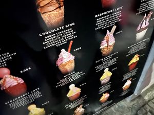 menu at Chimneys in Berlin