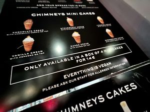 all vegan 😍 at Chimneys in Berlin