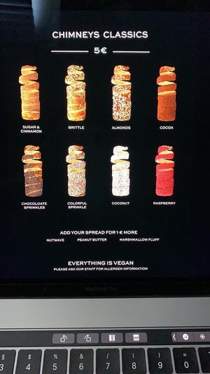 Menu Chimneys Classic  at Chimneys in Berlin