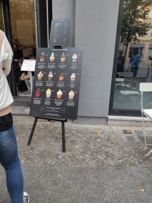 Speisekarte at Chimneys in Berlin