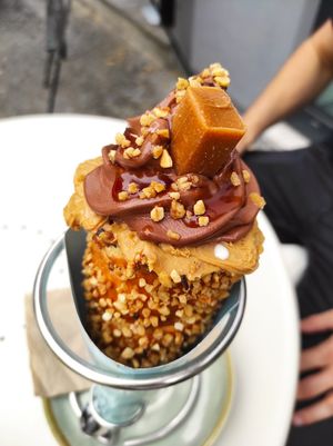 Snikers at Chimneys in Berlin