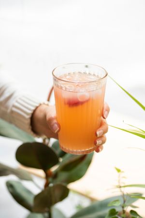 Homemade lemonade  at NEØ Coffee House in Barcelona
