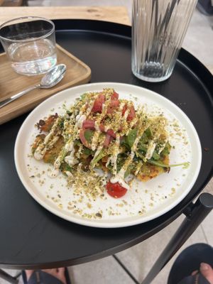   at NEØ Coffee House in Barcelona