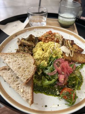   at NEØ Coffee House in Barcelona