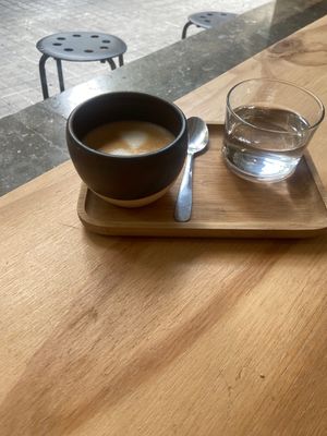   at NEØ Coffee House in Barcelona