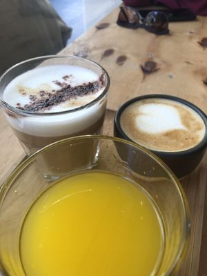   at NEØ Coffee House in Barcelona