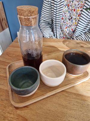 V60 at NEØ Coffee House in Barcelona