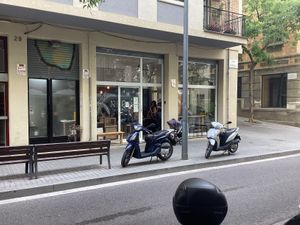   at NEØ Coffee House in Barcelona