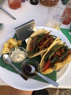Tacos at Zahara Natural in Zahara De Los Atunes