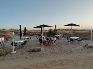 Exterior, terraza (se ve el atardecer) at Zahara Natural in Zahara De Los Atunes