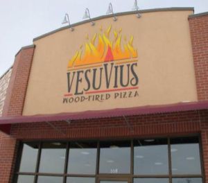  at Vesuvius Wood Fired Pizza in Ames