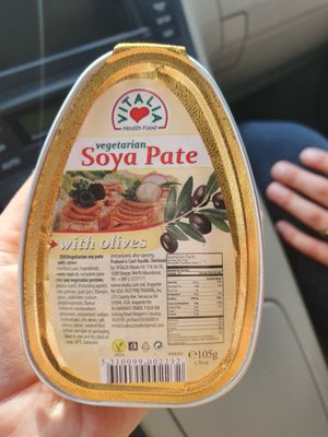 Soya Pate with Olives at Euro - Balkan Grocery in Longwood