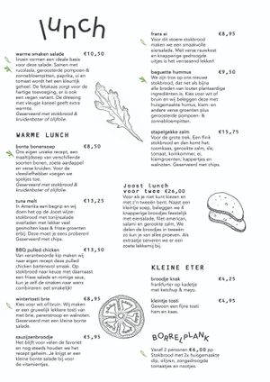 Menu Winter 2022/2023 at Joost in Odoorn