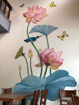 Mural at Lien Toa in Ho Chi Minh City