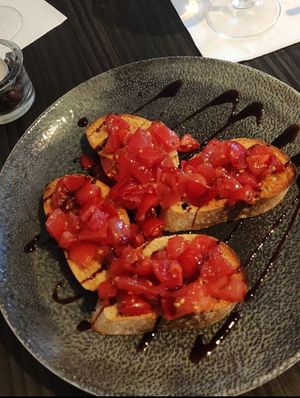 Bruschetta at Bacio in Schmallenberg