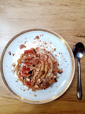 Desert at eaternal in Perpignan