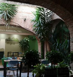 Charming terrace at eaternal in Perpignan