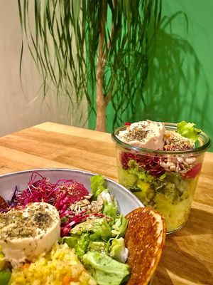 One of the meal available in our vegan restaurant. at eaternal in Perpignan