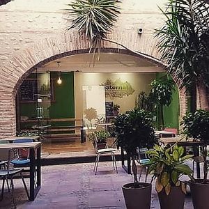 Our private patio to have your lunch or a tea break. at eaternal in Perpignan