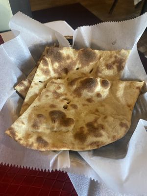 Roti bread   at Namaste in Baltimore