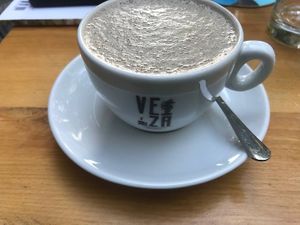 Acorn coffee at VeZa in Belgrade
