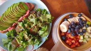 Avocado Bread & Porridge at VeZa in Belgrade