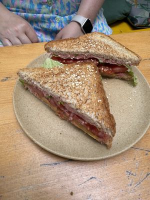 Sandwich with tofuu  at VeZa in Belgrade