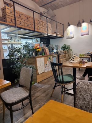 Inside at VeZa in Belgrade