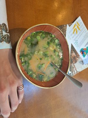 Legendary soup. at VeZa in Belgrade