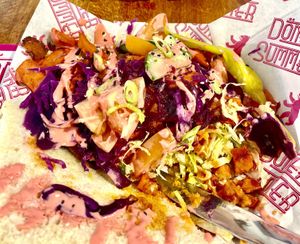 Bad girl kebab  at Döner Summer in Leeds