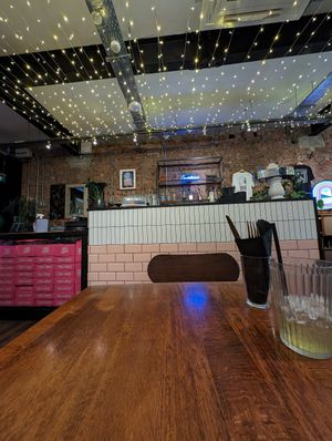 View from my table at Döner Summer in Leeds