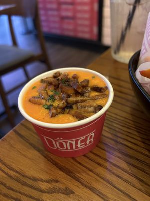 Cheesy bacon sauce   at Döner Summer in Leeds