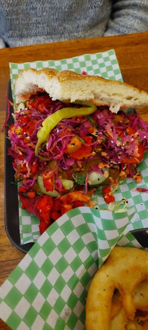 Bad girl pide at Döner Summer in Leeds