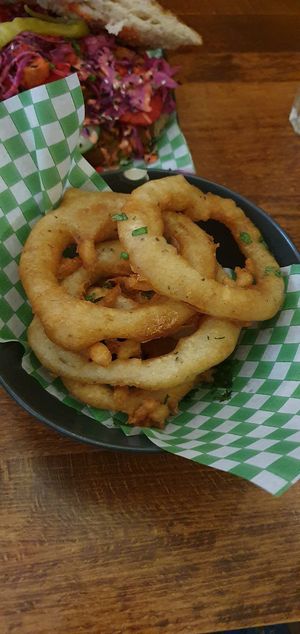 Onion rings at Döner Summer in Leeds