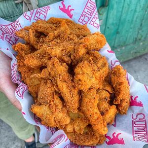 Fried ch'kn at Döner Summer in Leeds