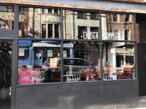 Exterior: location is so close to the Corn Exchange  at Döner Summer in Leeds