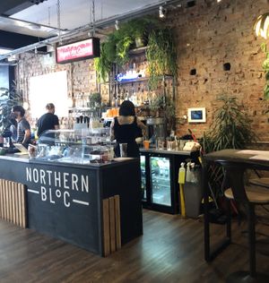 Spacious, cool and well designed interior  at Döner Summer in Leeds