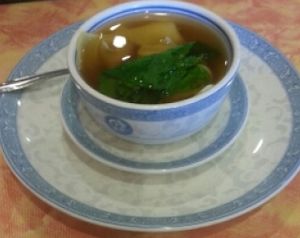 Won ton soup at Yuan Fu in Rockville