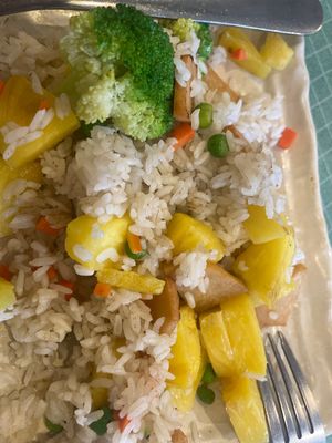 Pineapple Fried Rice!!!!!!  at Yuan Fu in Rockville